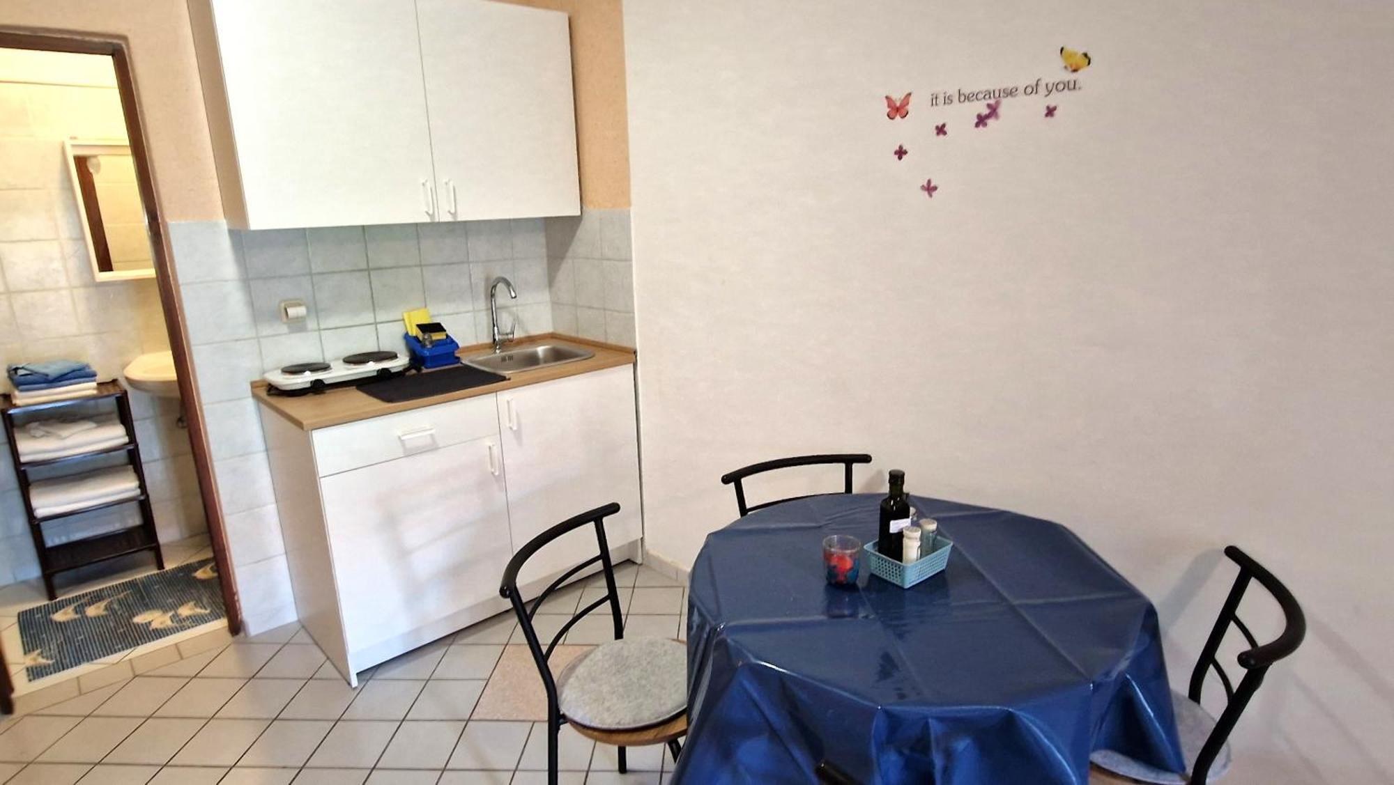 Apartman Merima Krk Town Exteriör bild