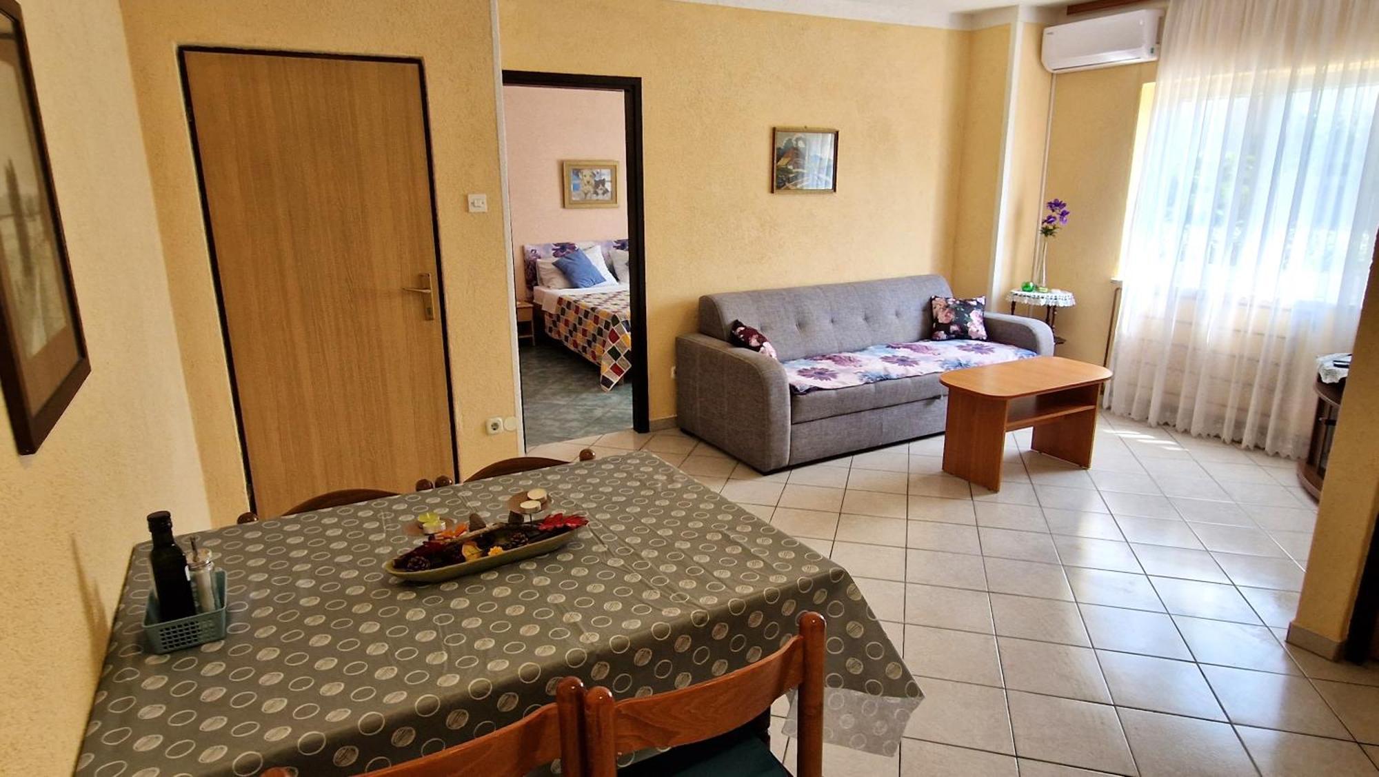 Apartman Merima Krk Town Exteriör bild